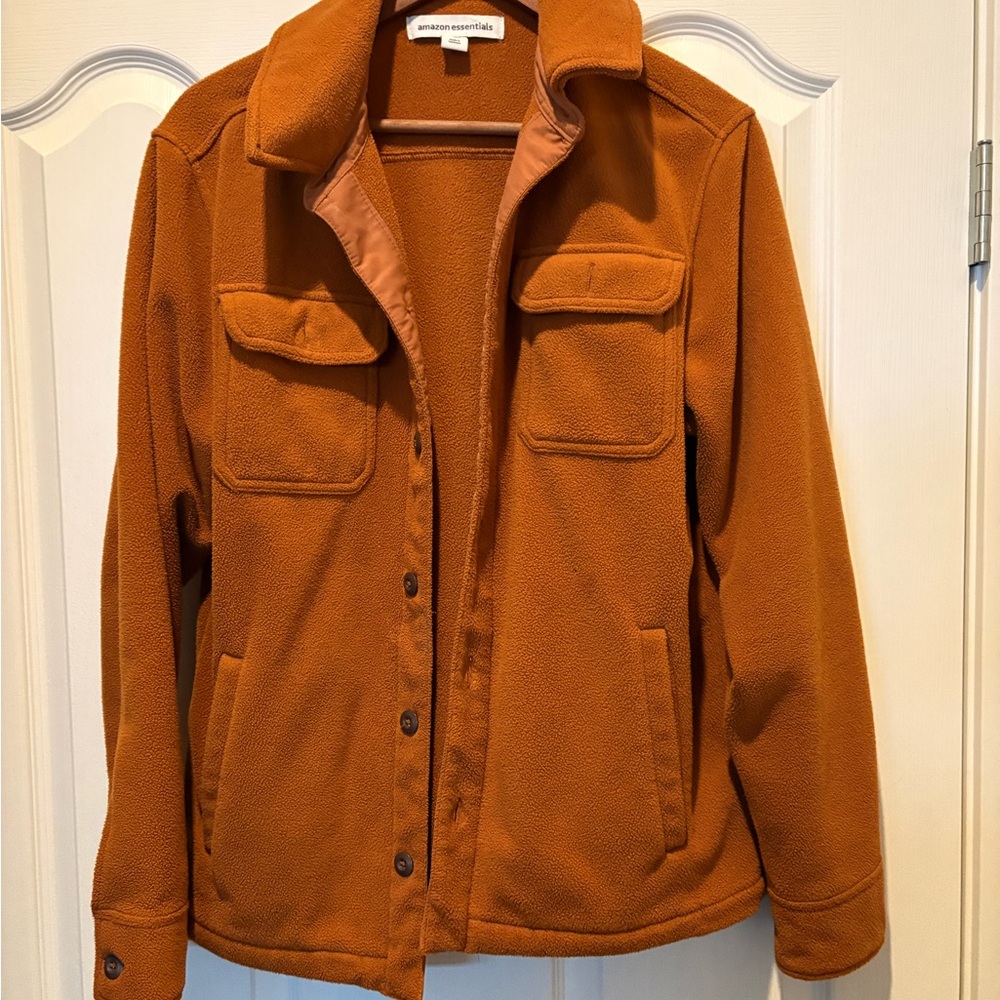 Amazon Essentials Men’s Rust Utility Jacket